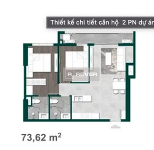  Căn hộ Lavita Thuận An không có nội thất diện tích 70m².