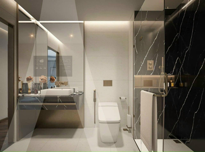  Căn hộ Astral City hướng ban công bắc không có nội thất diện tích 55.21m²