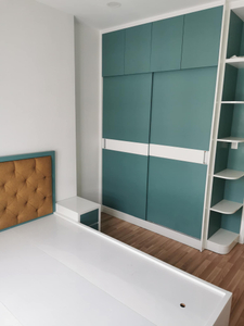 phòng ngủ căn hộ Diamond Riverside Căn hộ cao cấp Diamond Riverside tầng cao view đón gió mát mẻ.