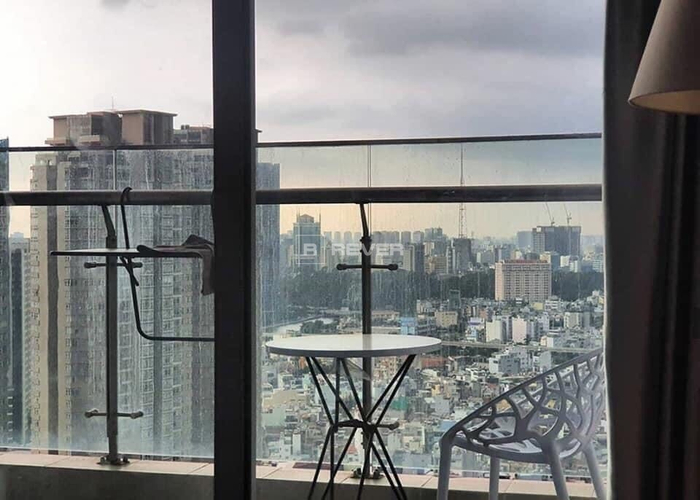  Căn hộ Vinhomes Central Park hướng Tây Nam, diện tích 52.7m²