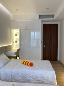 phòng ngủ căn hộ Phú Mỹ Hưng Midtown Căn hộ cao cấp Phú Mỹ Hưng Midtown tầng 5 diện tích 110m2.