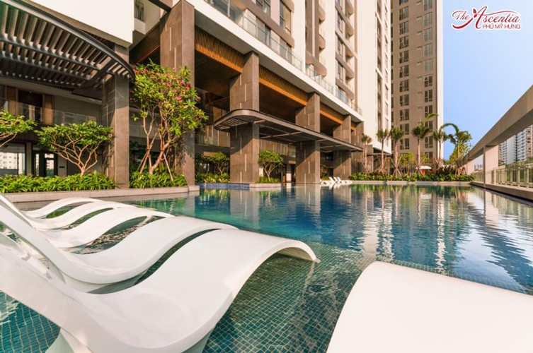  Căn hộ The Ascentia hướng ban công tây nam nội thất cơ bản diện tích 55.8m²