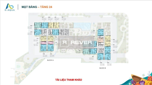  Studio D-Aqua diện tích 27.35m2 rộng thoáng, khu dân cư hiện hữu.