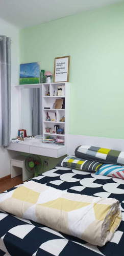 Căn hộ Celadon City Tân Phú Căn hộ Celadon City Tân Phú tầng 10 nội thất đầy đủ, ban công hướng Tây Bắc