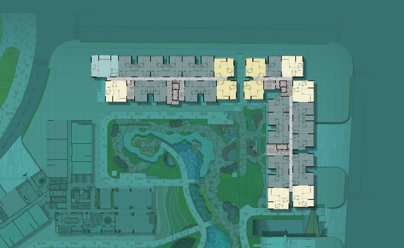  Căn hộ Westgate nội thất cơ bản diện tích 59m².