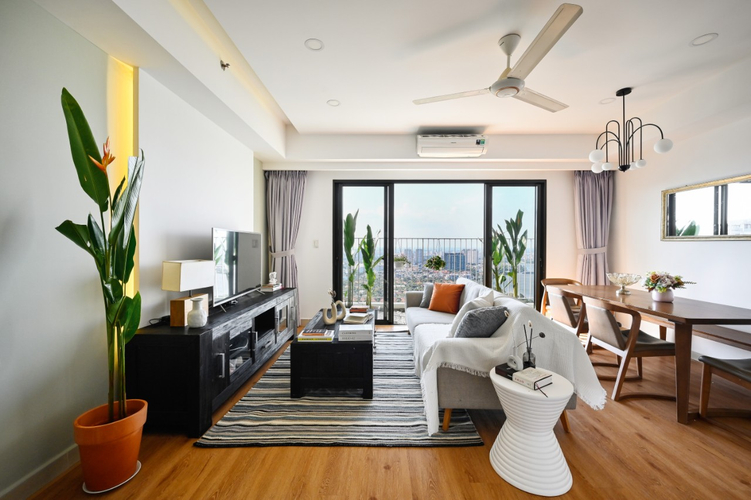 Căn hộ Masteri Thảo Điền, Quận 2 Căn hộ Masteri Thảo Điền tầng 38, bàn giao đầy đủ nội thất.