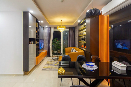 Căn góc 83m2 (3PN) Saigon Mia - tầng trung 2 view full nội thất luxury