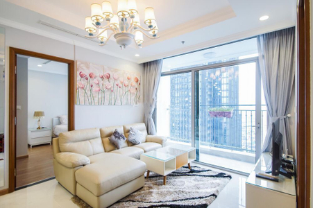 Căn hộ VInhomes Central Park, Quận Bình Thạnh Căn hộ cao cấp Vinhomes Central Park 3 phòng ngủ, nội thất dính tường.