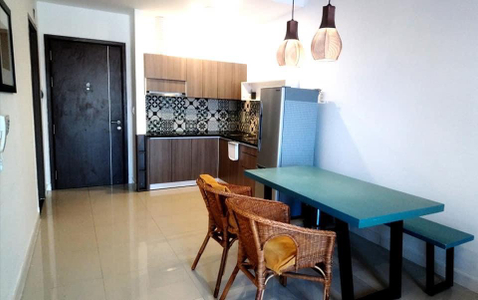 Căn hộ Galaxy 9, Quận 4 Căn hộ tầng 8 Galaxy 9 diện tích 65m2, bàn giao đầy đủ nội thất.