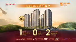 Chính sách bán hàng mới nhất dự án Akari City giai đoạn 2 cập nhật Tháng 12/2023