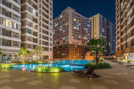 Căn hộ Golden Mansion, Quận Phú Nhuận Căn hộ góc Golden Mansion tầng 15 diện tích 98.63m2, nội thất cơ bản.