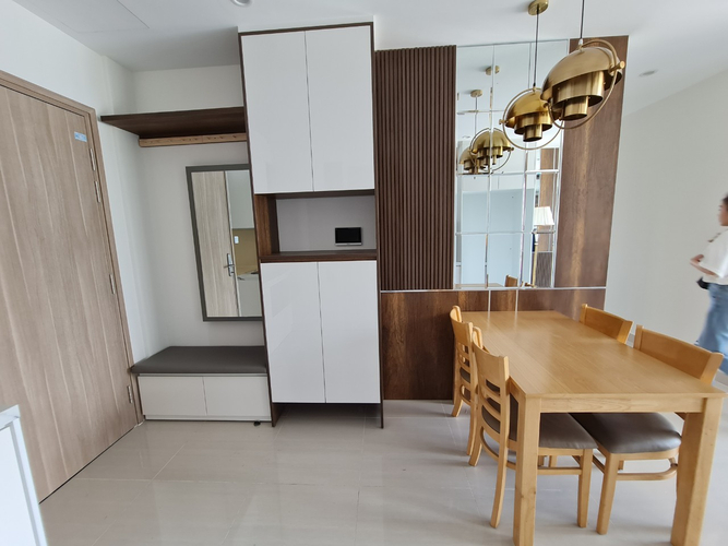 Căn hộ Vinhomes Grand Park, Quận 9 Căn hộ Vinhomes Grand Park tầng 9 có 3 phòng ngủ, đầy đủ nội thất.