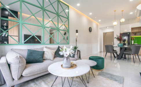 Căn hộ Picity High Park, Quận 12 Căn hộ góc Picity High Park tầng 14 diện tích 65.96m2, không nội thất.