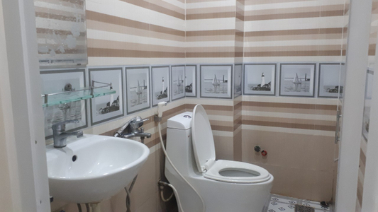 Nhà phố Quận 9 Nhà phố thiết kế 2 tầng diện tích 53.3m2 hướng Tây Bắc.