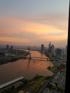 Officetel Vinhomes Golden River, Quận 1 Office-Tel Vinhomes Golden River tầng 38, bàn giao đầy đủ nội thất.