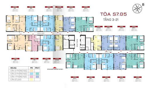 Studio Vinhomes Grand Park, Quận 9 Studio Vinhomes Grand Park diện tích 33.8m2, nội thất cơ bản.