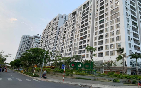 Căn hộ Opal Riverside, Quận Thủ Đức Căn hộ Opal Riverside tầng 11 diện tích 71m2, cửa hướng Tây Nam.