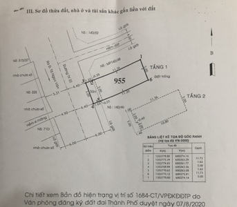 Nhà phố Quận 12 Nhà phố đúc 2 tắm kiên cố, diện tích nhà 67.1m2 không có nội thất.