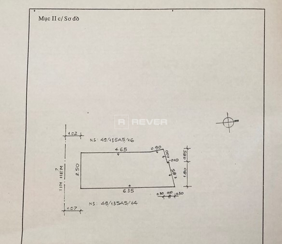  Nhà phố Đường Lạc Long Quân 2 tầng diện tích 15.1m² pháp lý sổ hồng