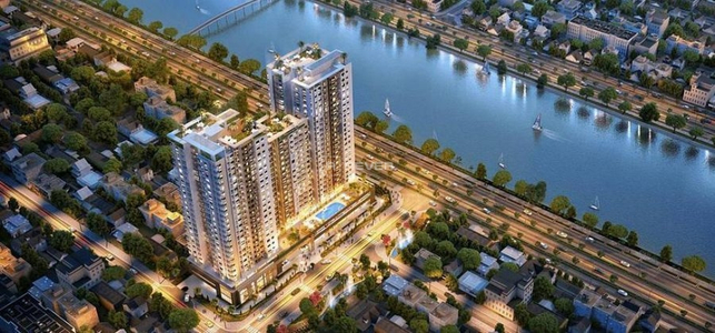  Căn hộ D-Aqua không có nội thất diện tích 70.98m².