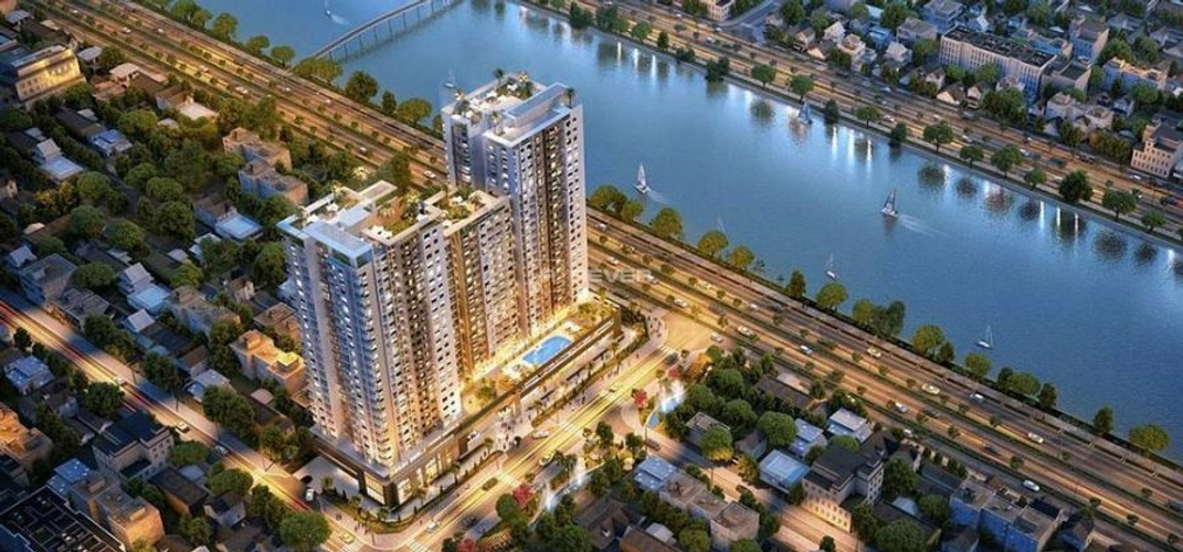  Căn hộ D-Aqua không có nội thất diện tích 70.98m².