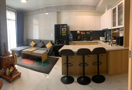 Căn hộ Asiana Capella, Quận 6 Căn hộ Asiana Capella tầng 5 thiết kế 2 phòng ngủ, đầy đủ nội thất.