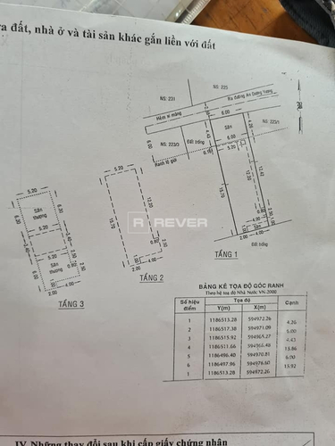  Nhà phố Đường An Dương Vương 3 tầng diện tích 122m² hướng tây bắc pháp lý sổ hồng