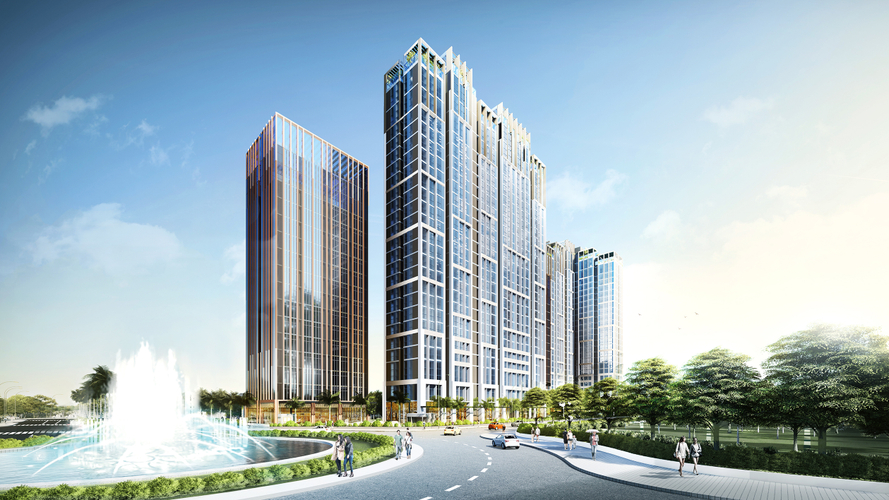 Căn hộ CitiAlto, Quận 2 Căn hộ CitiAlto hướng ban công đông bắc không có nội thất diện tích 52.8m²