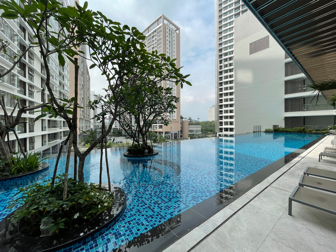  Căn hộ Phú Mỹ Hưng Midtown hướng ban công đông nam đầy đủ nội thất diện tích 80.61m²