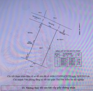 Đất nền Quận Thủ Đức Đất nền diện tích 10m x 24.11m rộng thoáng, khu dân cư sầm uất.