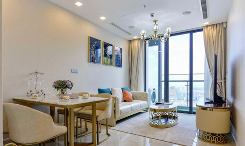 Căn hộ Vinhomes Golden River, Quận 1 Căn hộ Vinhomes Golden River tầng 21 diện tích 49m2, đầy đủ nội thất.