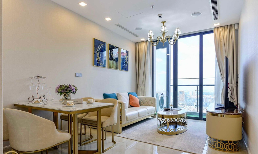 Căn hộ Vinhomes Golden River, Quận 1 Căn hộ Vinhomes Golden River tầng 21 diện tích 49m2, đầy đủ nội thất.