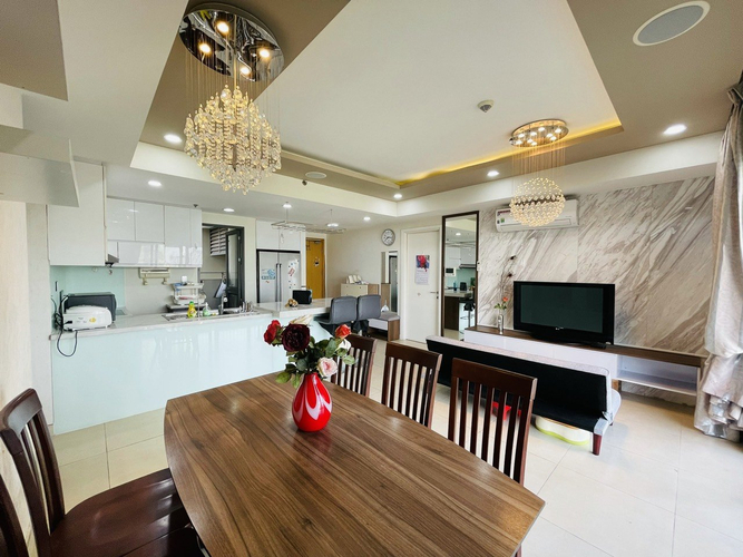 Căn hộ Masteri Thảo Điền, Quận 2 Căn hộ Masteri Thảo Điền tầng 7 có 3 phòng ngủ, đầy đủ nội thất.