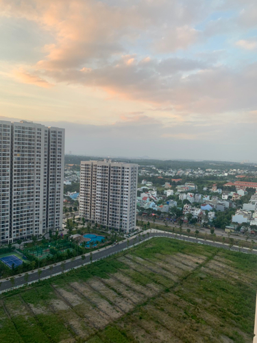  Căn hộ Vinhomes Grand Park hướng ban công tây bắc nội thất cơ bản diện tích 69.2m²