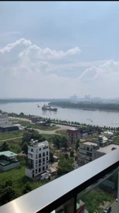 Căn hộ One Verandah, Quận 2 Căn hộ One Verandah tầng cao diện tích 55m2, nội thất cơ bản.