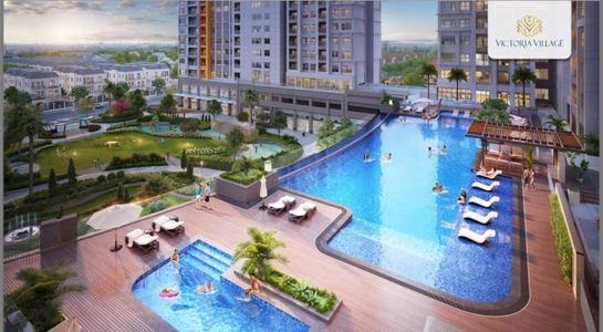 Căn hộ Victoria Village, Quận 2 Căn hộ Victoria Village không có nội thất diện tích 62.3m²