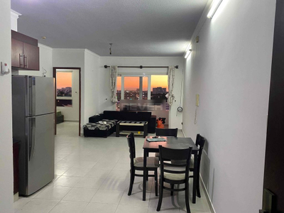 Căn hộ Thái An tầng 8 thiết kế 2 phòng ngủ, view ngã 4 An Sương sầm uất.