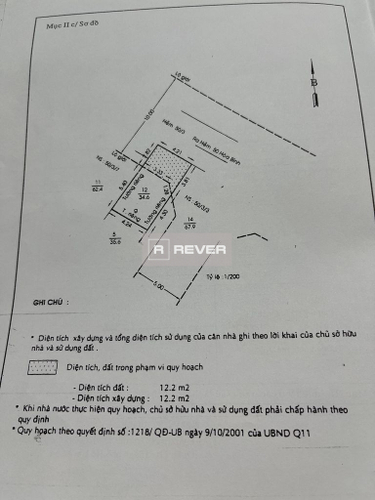  Nhà hẻm xe hơi đường Hòa Bình, gần công viên Đầm Sen.