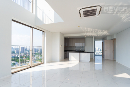 Căn hộ Duplex Waterina Suites hướng ban công tây nam nội thất cơ bản diện tích 234m²