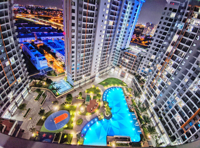 Căn hộ Safira Khang Điền, Quận 9 Căn hộ Safira Khang Điền tầng 11 ban công rộng rãi, đón gió mát.