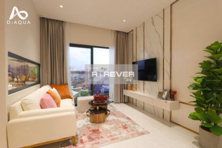  Căn hộ D-Aqua có 2 phòng ngủ, nội thất cơ bản.