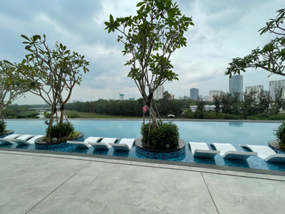  Căn hộ Phú Mỹ Hưng Midtown hướng ban công tây bắc nội thất cơ bản diện tích 122.8m²