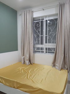 phòng ngủ căn hộ Topaz City Căn hộ Topaz City tầng 2 thiết kế 2 phòng ngủ, đầy đủ nội thất.