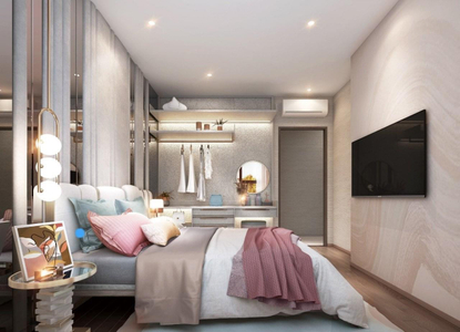 Căn hộ The Rivana, Thuận An Căn hộ The Rivana tầng 9 diện tích 50m2, không nội thất.