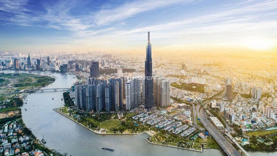  Căn hộ Vinhomes Central Park hướng ban công đông đầy đủ nội thất diện tích 134.3m².