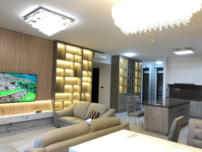  Căn hộ Feliz en Vista hướng ban công tây bắc đầy đủ nội thất diện tích 181m²