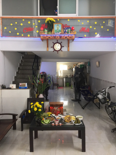 Nhà phố Quận Gò Vấp Nhà hẻm nhựa thông xe tải đường Trần Bá Giao, thiết kế 1 trệt và 1 gác.