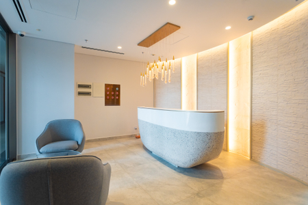  Căn hộ Phú Mỹ Hưng Midtown tầng 21 view tuyệt đẹp, cửa hướng Tây Bắc.