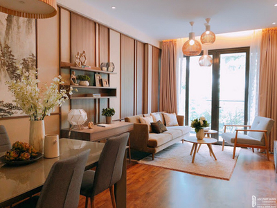  Căn hộ Mizuki Park không có nội thất diện tích 77.97m².