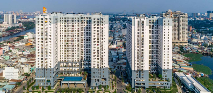  Căn hộ M-One Nam Sài Gòn đầy đủ nội thất diện tích 68m².